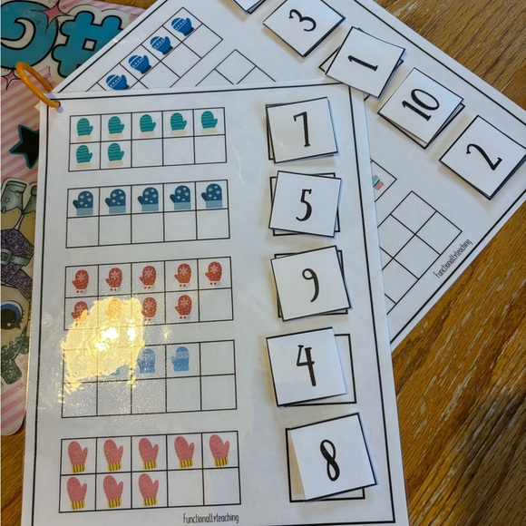 Educational Counting Cards